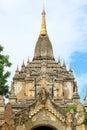 Bagan Gawdawpalin Temple, Myanmar Royalty Free Stock Photo